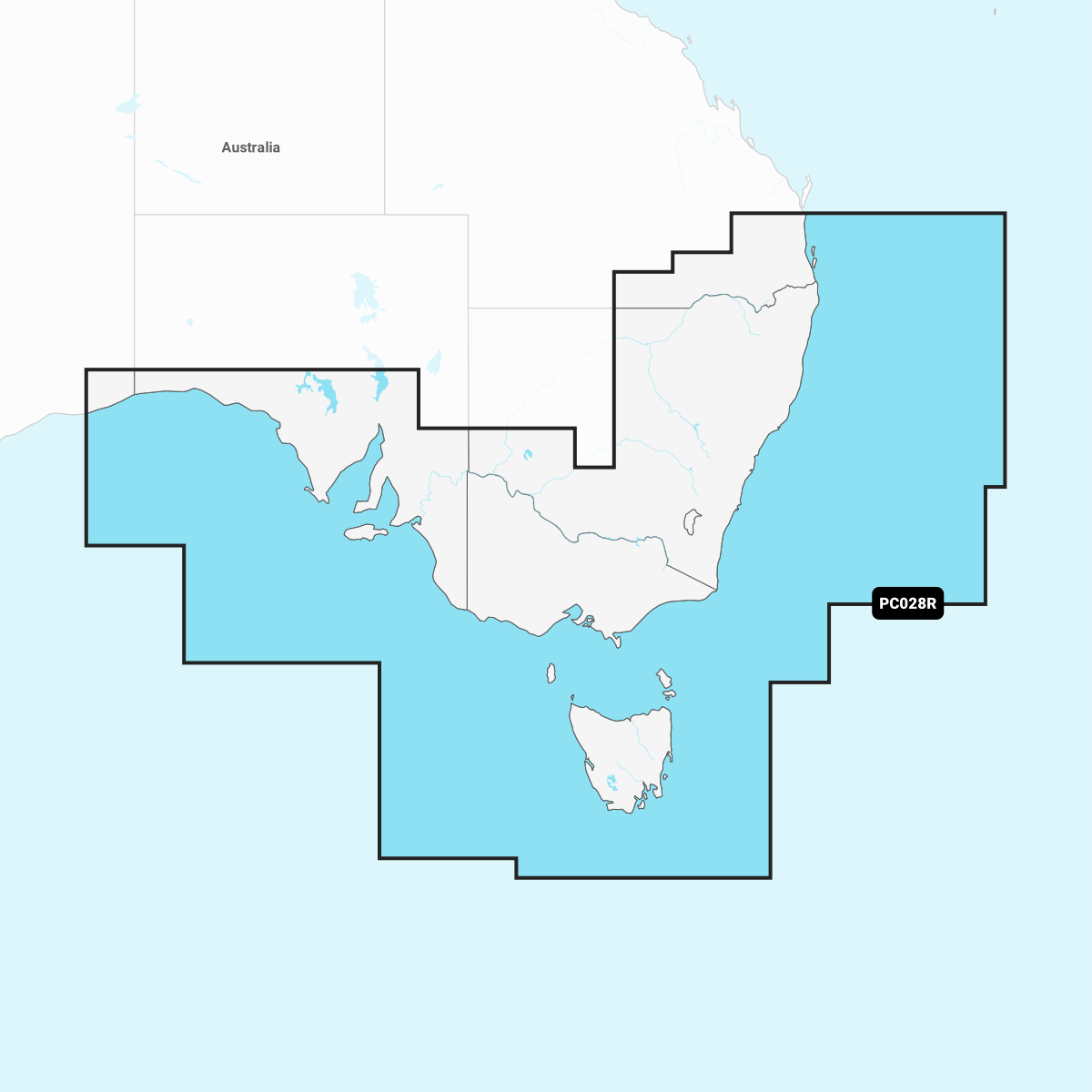 GARMIN NAVIONICS+ CHART PC028R: Australia, Southeast
