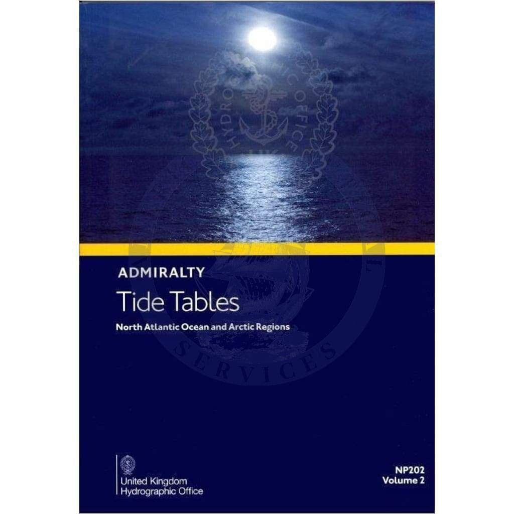 Admiralty Tide Tables (ATT) Volume 2, North Atlantic Ocean and Arctic Regions (NP202), 2024 Edition
