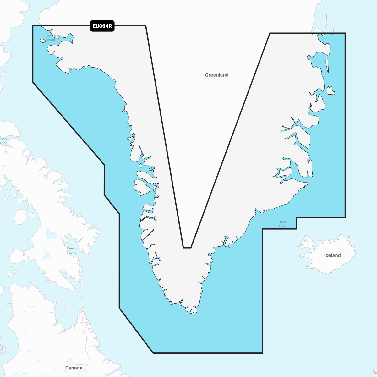 GARMIN NAVIONICS+ CHART EU064R: Greenland
