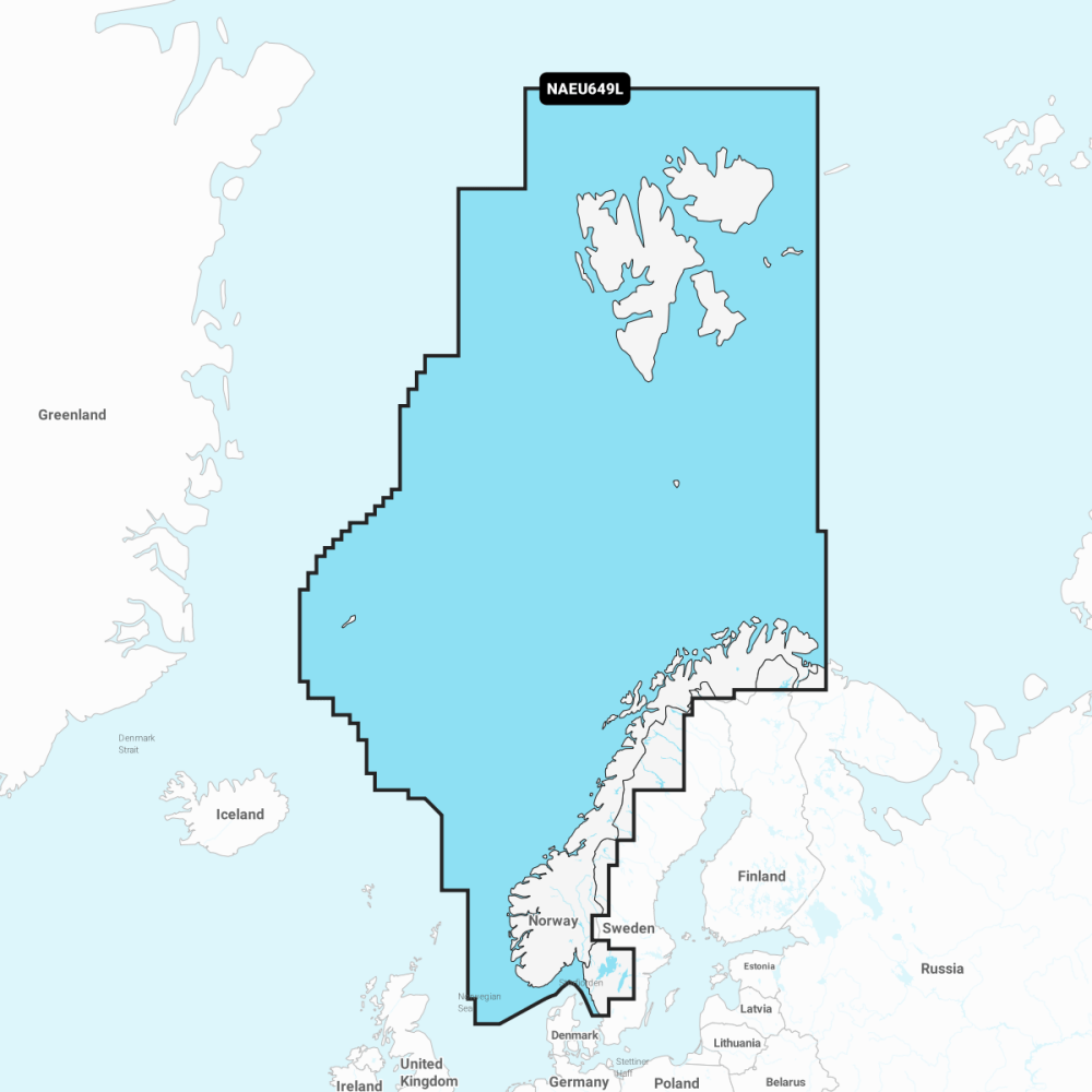 GARMIN NAVIONICS+ CHART EU649L: Norway