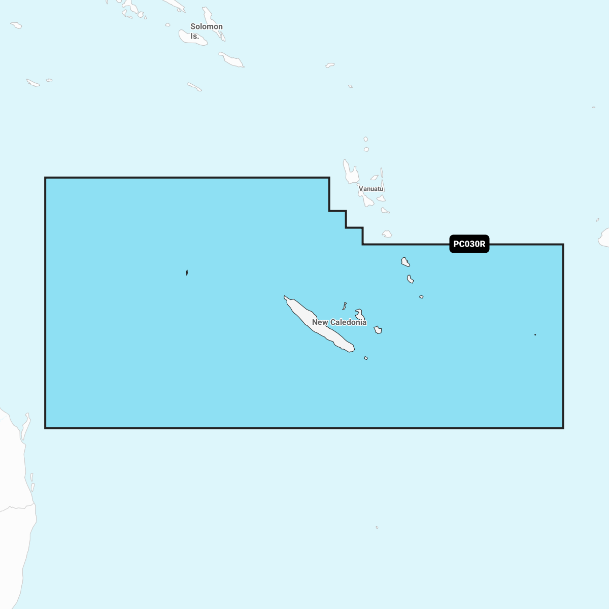 GARMIN NAVIONICS+ CHART PC030R: New Caledonia