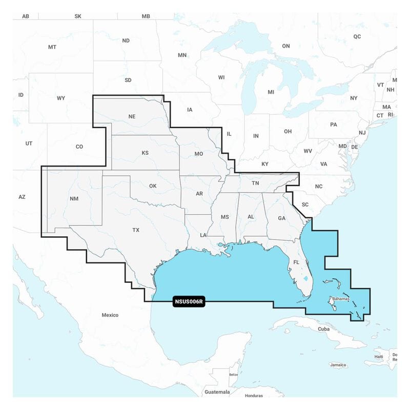 GARMIN NAVIONICS+ CHART US006R: U.S. South