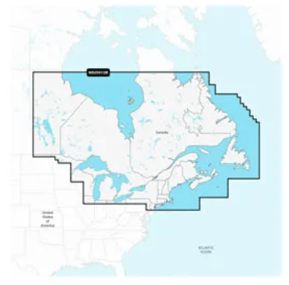GARMIN NAVIONICS+ CHART US012R: Canada, East & Great Lakes