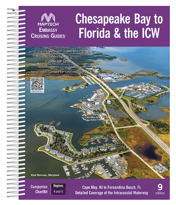 Maptech Embassy Cruising Guide: Chesapeake Bay to Florida & ICW, 9th Edition