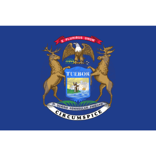 Michigan State Flag Amnautical