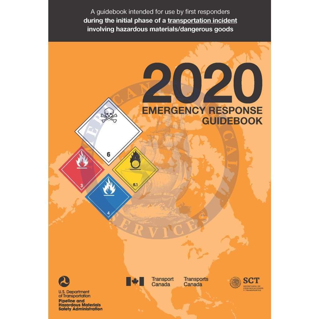 2020 Emergency Response Guidebook (ERG) Latest ERG Guide ERG 2020