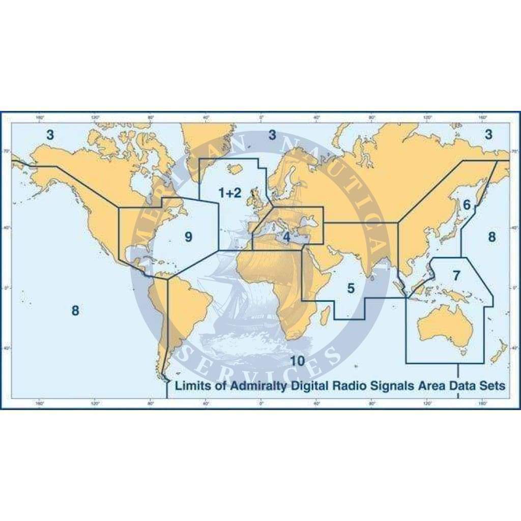 Admiralty Digital List of Radio Signals, Vol. 6