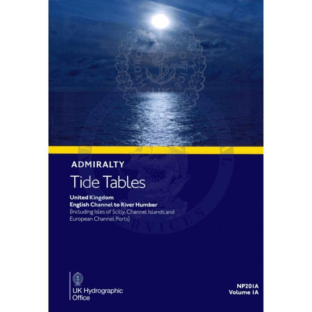 Admiralty Tide Tables (ATT) Volume 1A, United Kingdom English Channel to River Humber (NP201A)