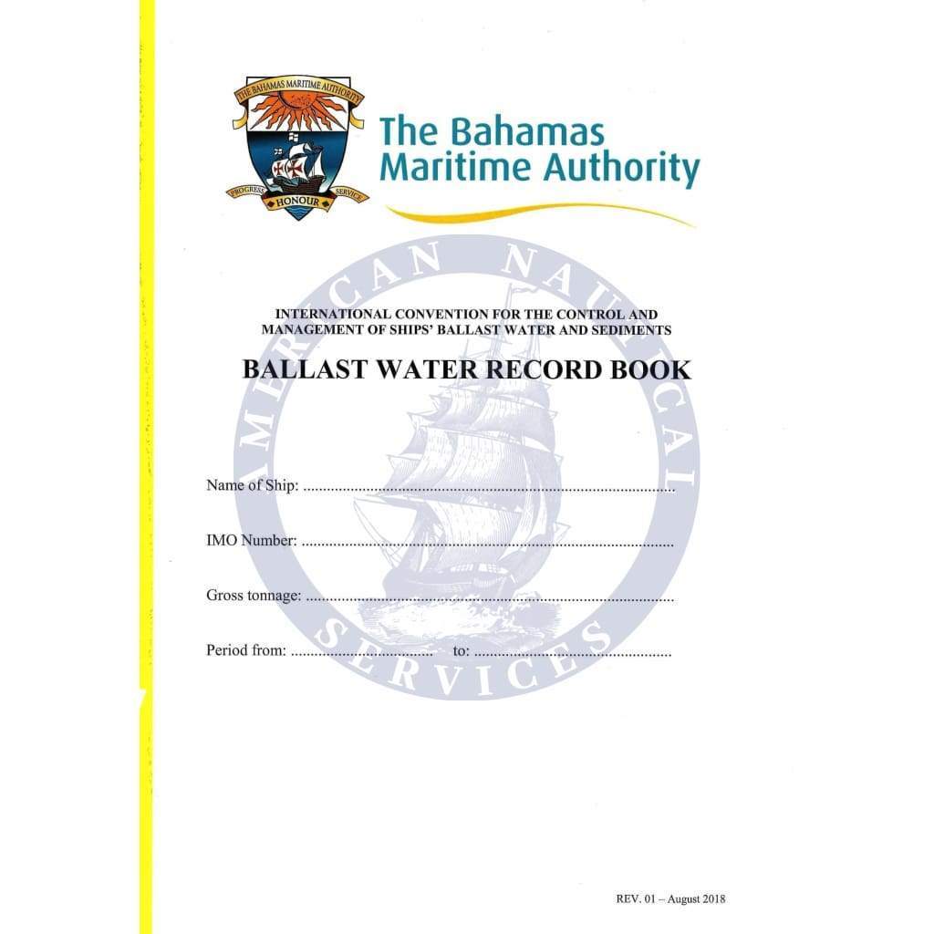 Bahamas Ballast Water Record Log Book