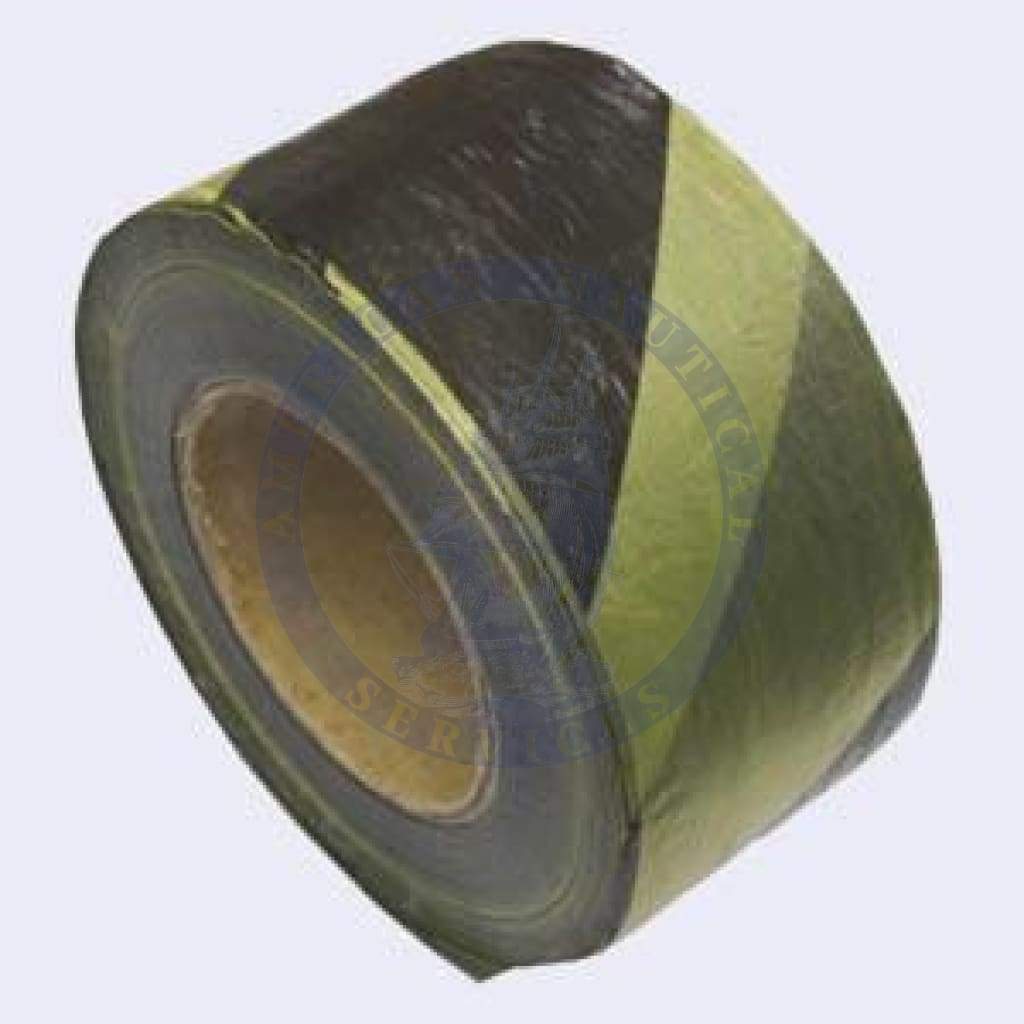 Black and Yellow Barrier Tape