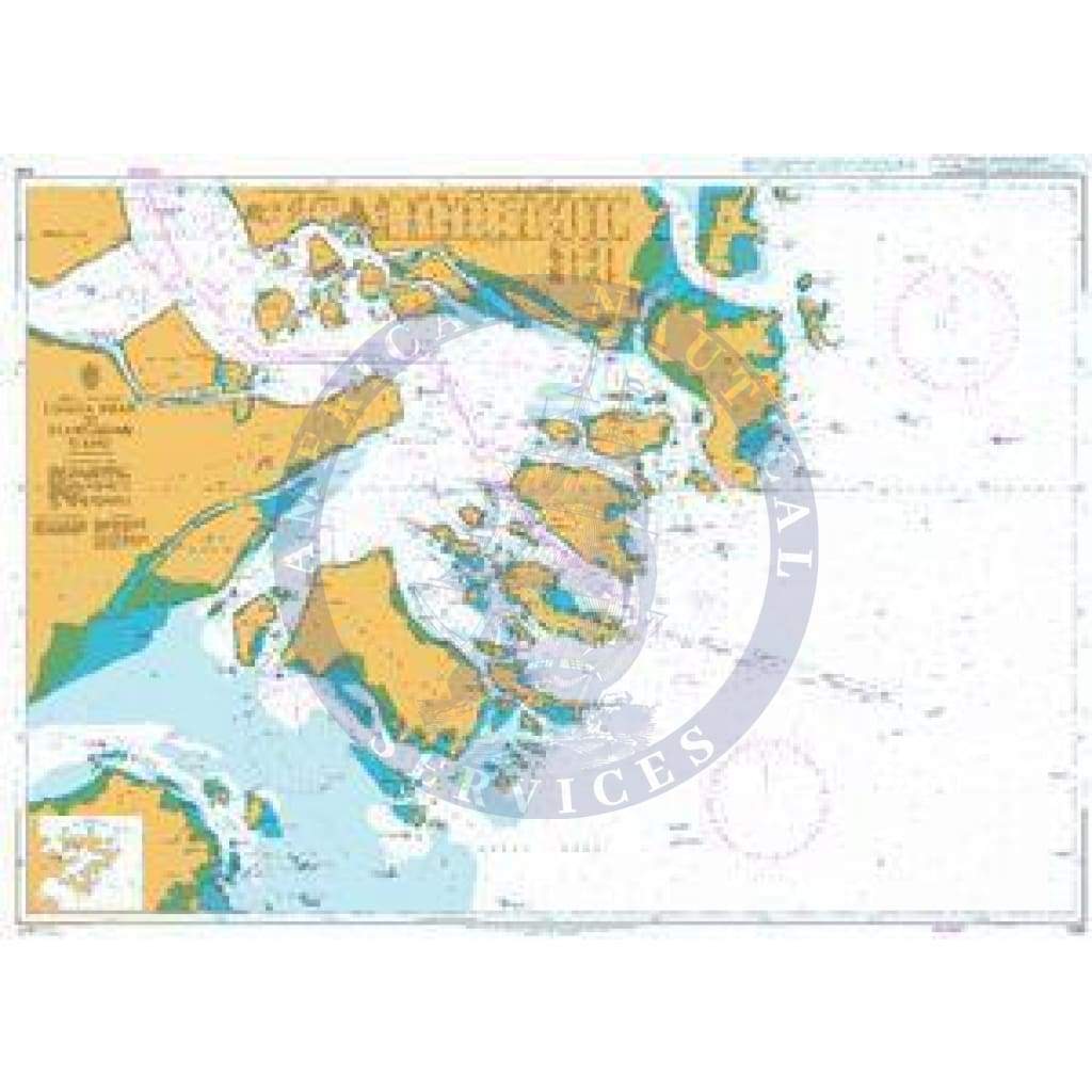 British Admiralty Nautical Chart 1126: China - East Coast, Luojia Shan to Xiangshan Gang
