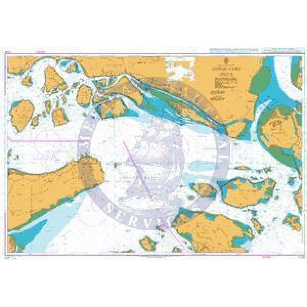 British Admiralty Nautical Chart 1130: China - East Coast, Zhitou Yang