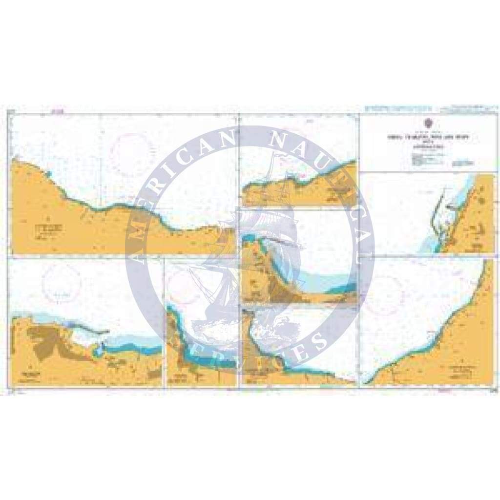 British Admiralty Nautical Chart 1279: Black Sea – Turkey, Ordu, Trabzon, Rize and Hopa with Approaches