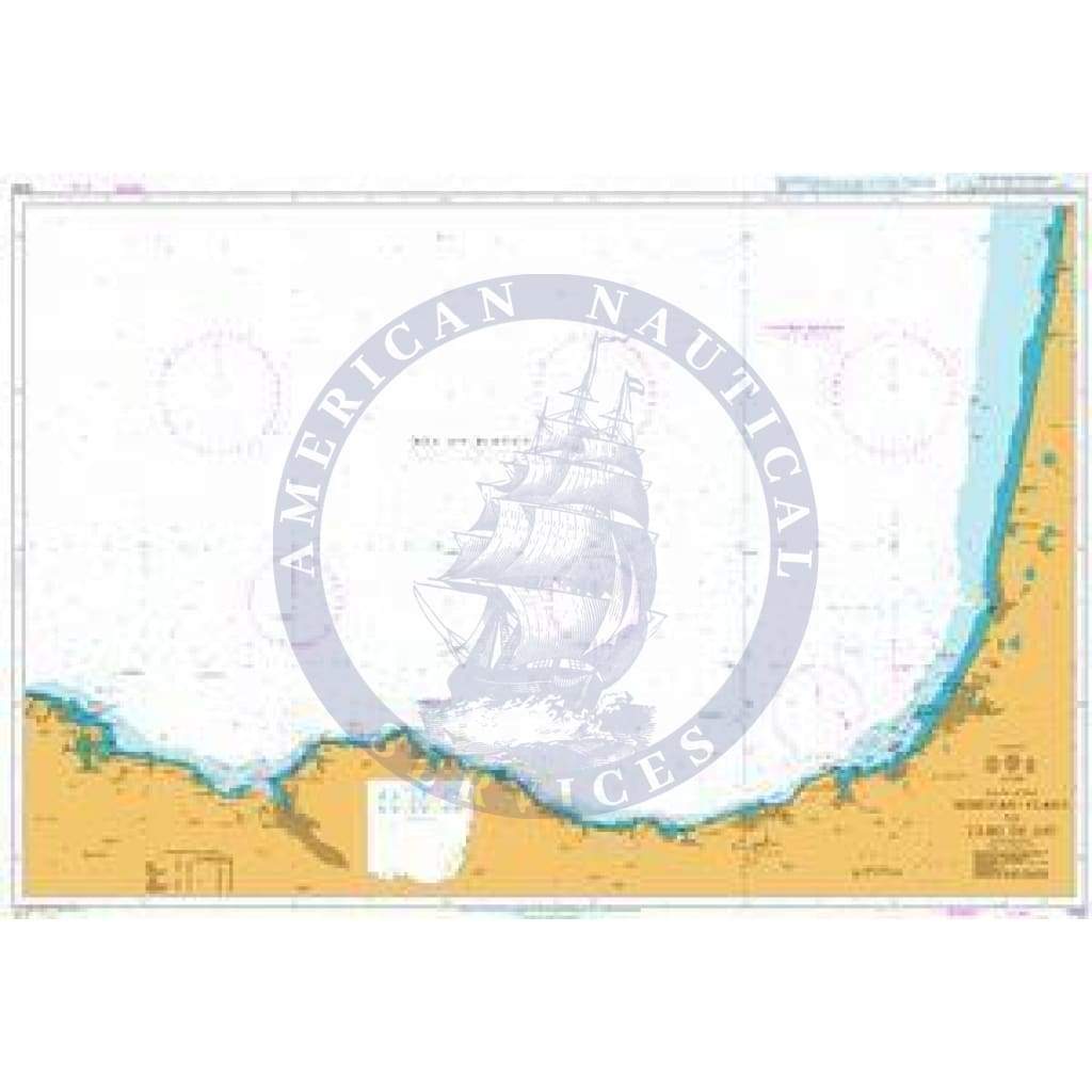 British Admiralty Nautical Chart  1292: Mimizan-Plage to Cabo de Ajo
