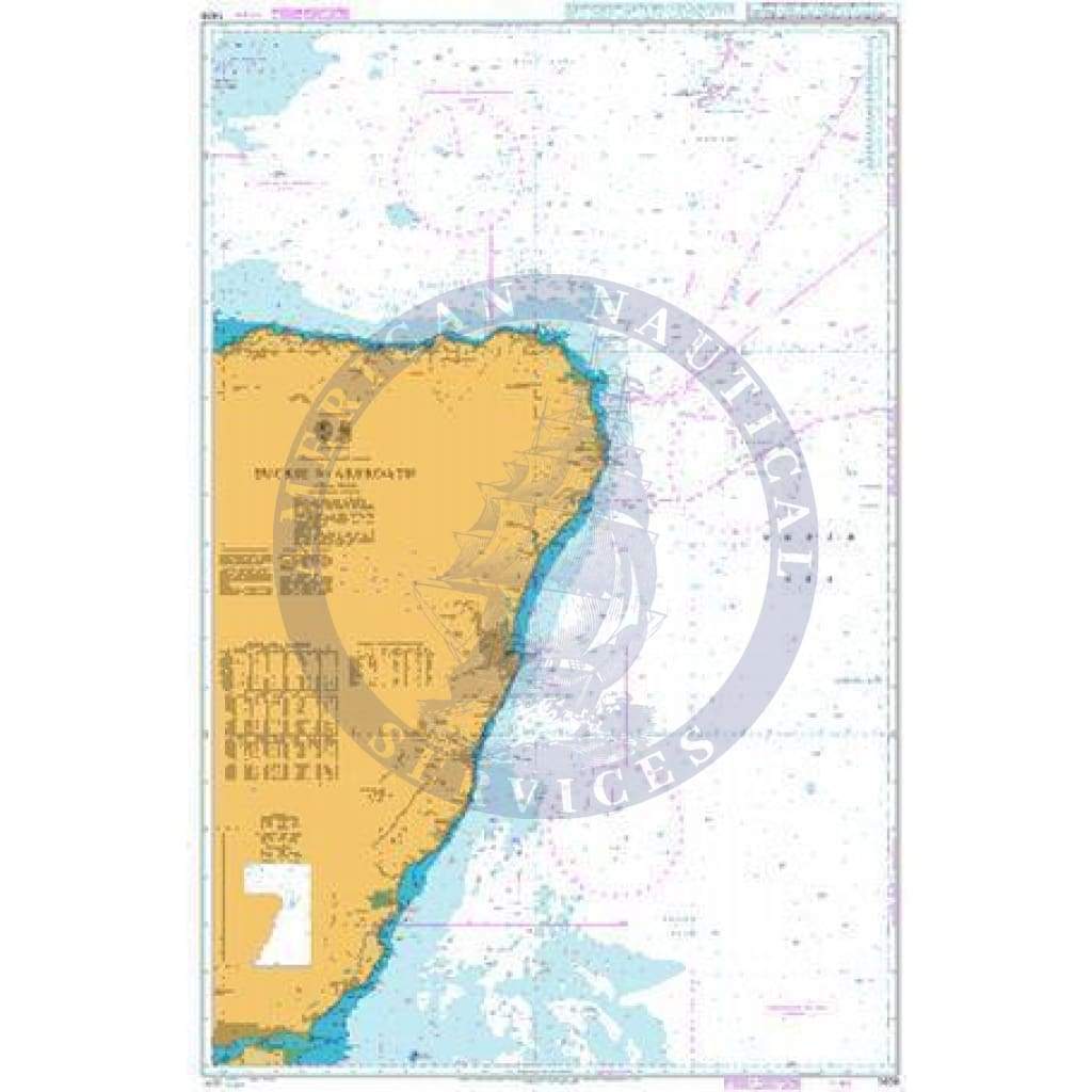 British Admiralty Nautical Chart  1409: Scotland – East Coast, Buckie to Arbroath