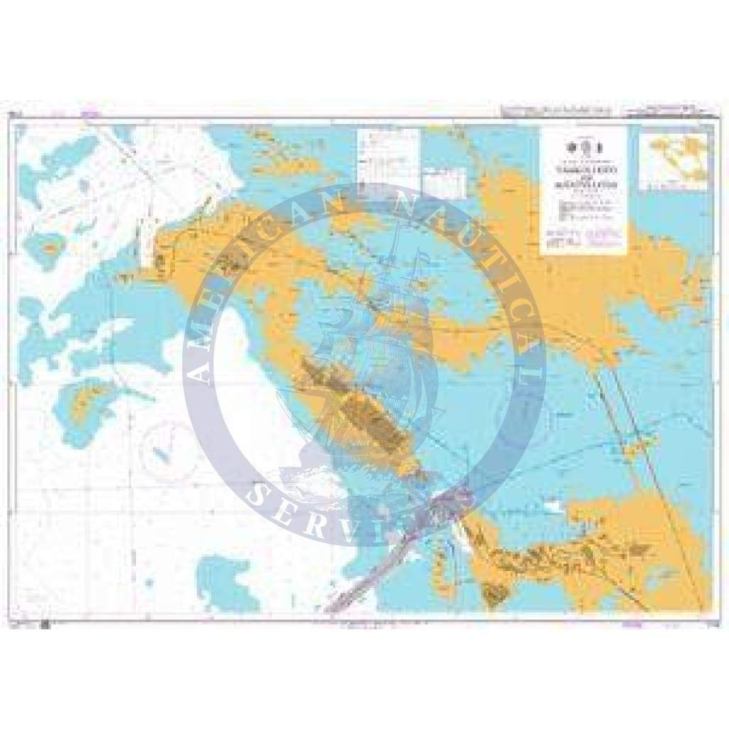 British Admiralty Nautical Chart 2164: Finland - Gulf of Bothnia, Tahkoluoto and Mäntyluoto