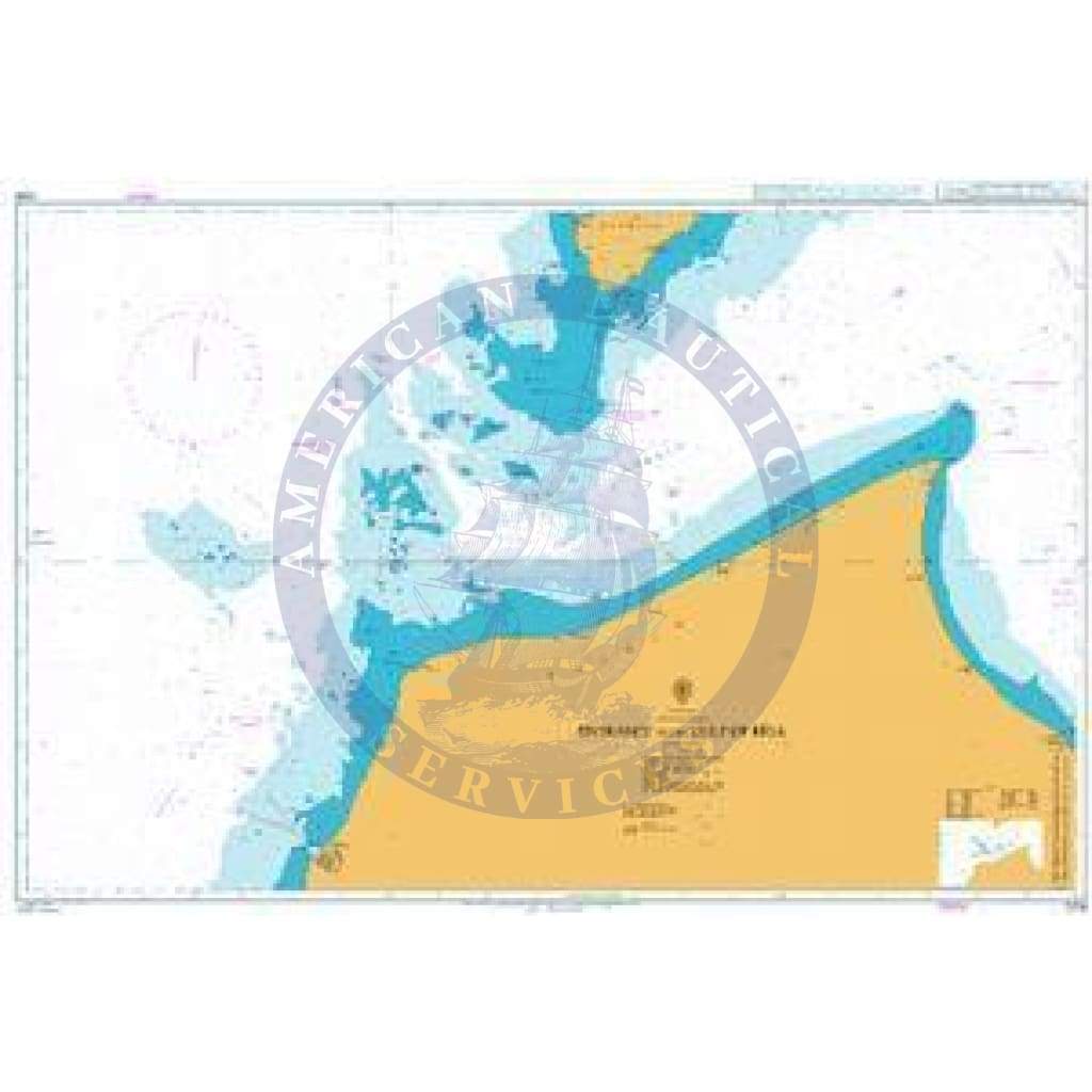 British Admiralty Nautical Chart  2226: Entrance to the Gulf of Riga