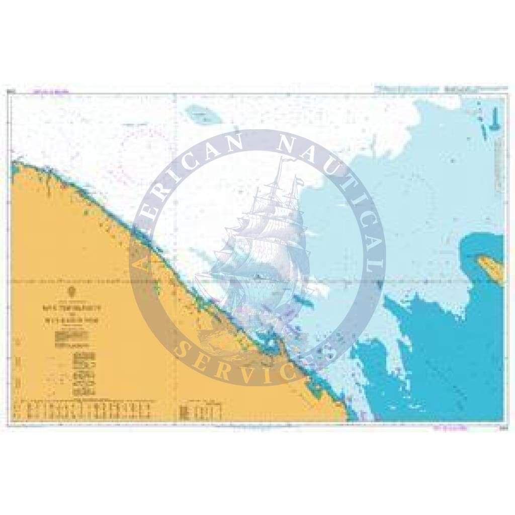 British Admiralty Nautical Chart 2269: Mys Teriberskiy to Mys Kanin Nos