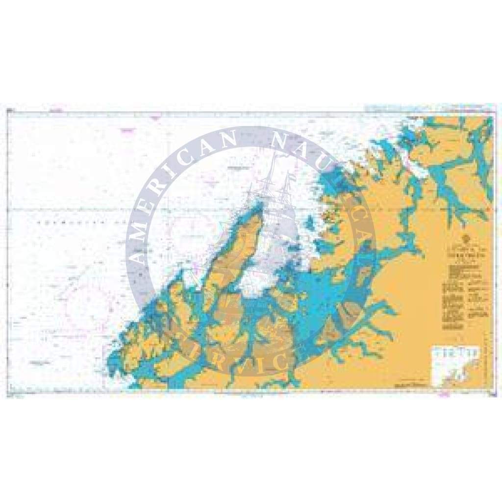 British Admiralty Nautical Chart 2366: Norway - West Coast, Litløya to Hekkingen