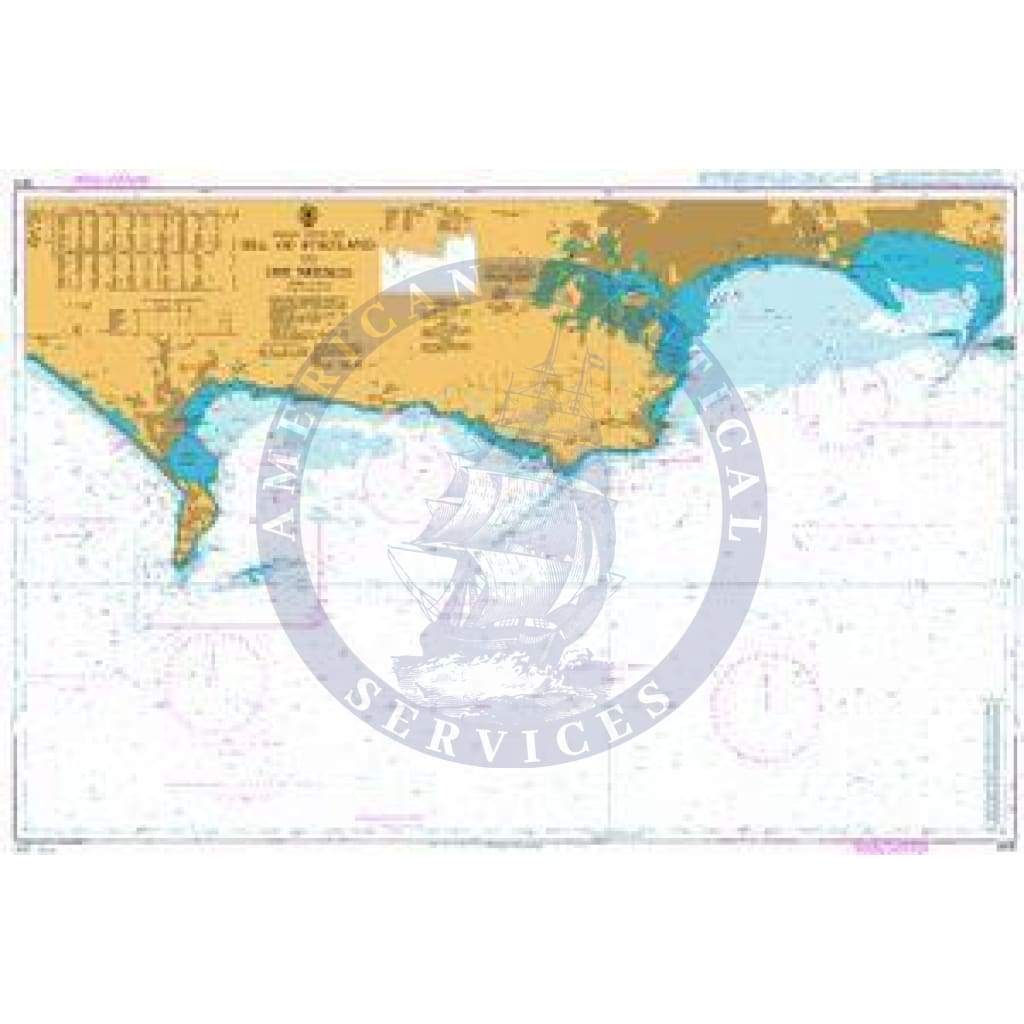 British Admiralty Nautical Chart  2615: England - South Coast, Portland Bill to The Needles