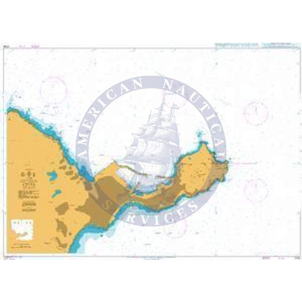 British Admiralty Nautical Chart 2742: Ceuta