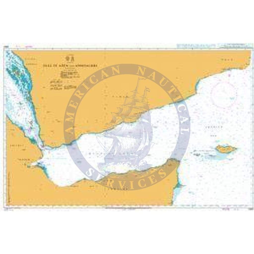 British Admiralty Nautical Chart  2964: Gulf of Aden and Approaches