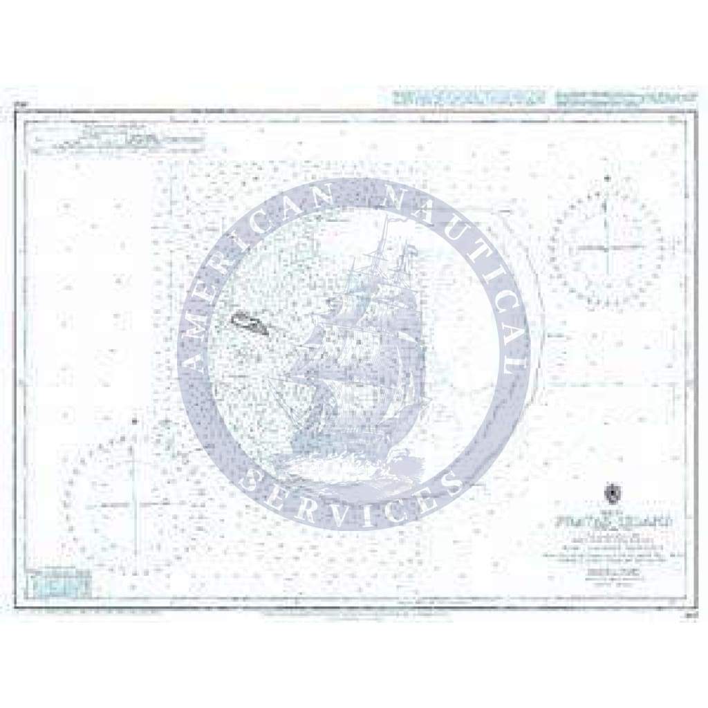 British Admiralty Nautical Chart 362: Pratas Island (Tung-Sha Tao)