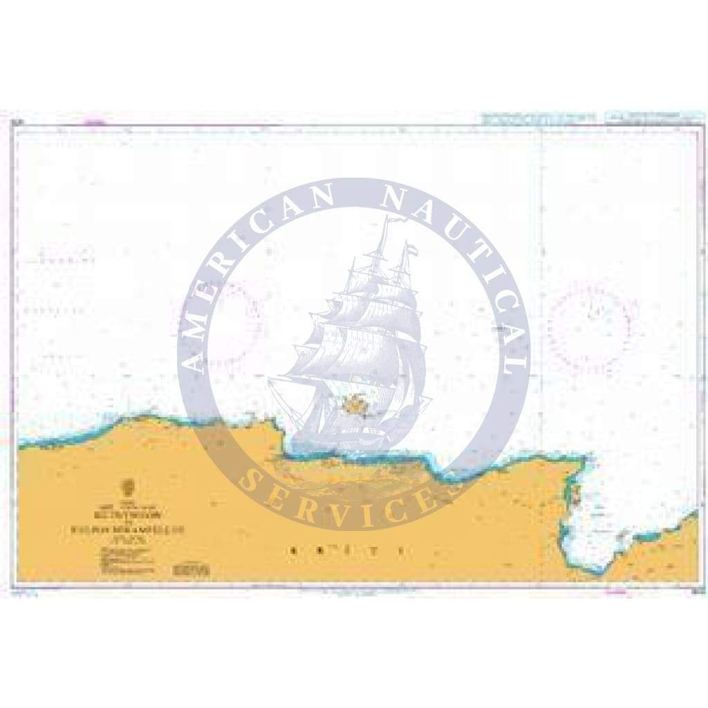 British Admiralty Nautical Chart 3678: Rethymnon to Kolpos Mirampellou