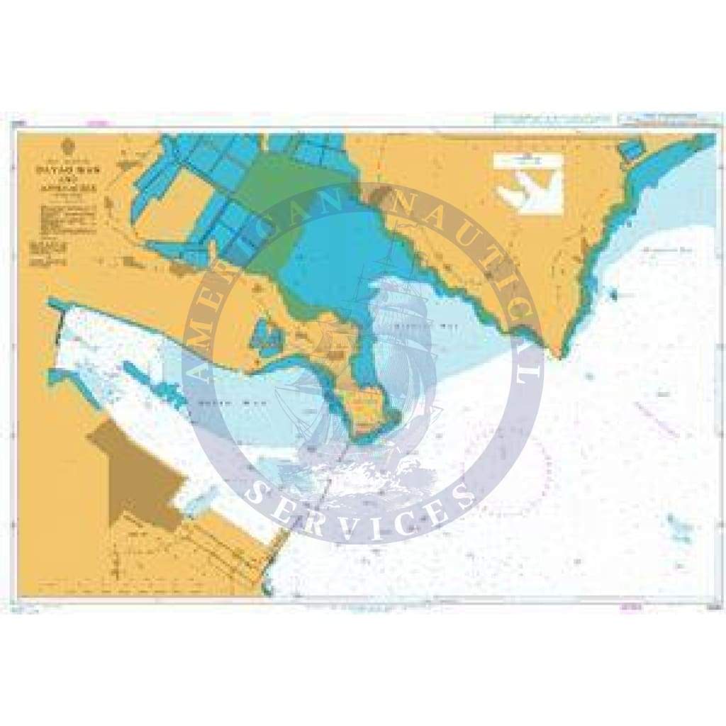 British Admiralty Nautical Chart  3690: China - Yellow Sea, Dayao Wan and Approaches