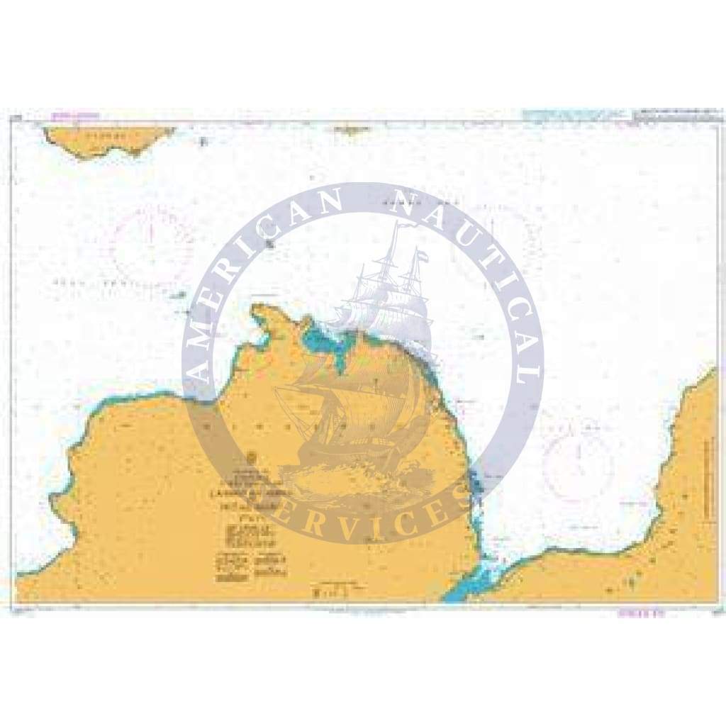 British Admiralty Nautical Chart 4471: Mindanao North West Coast. Lanboyan Point to Initao Point