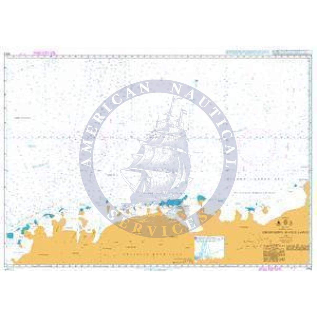 British Admiralty Nautical Chart 4904: Southern Ocean, Dronning Maud Land