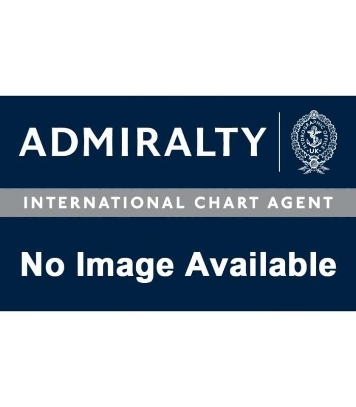 British Admiralty Nautical Chart 5504: Mariners' Routeing Guide Approaches to the Panama Canal