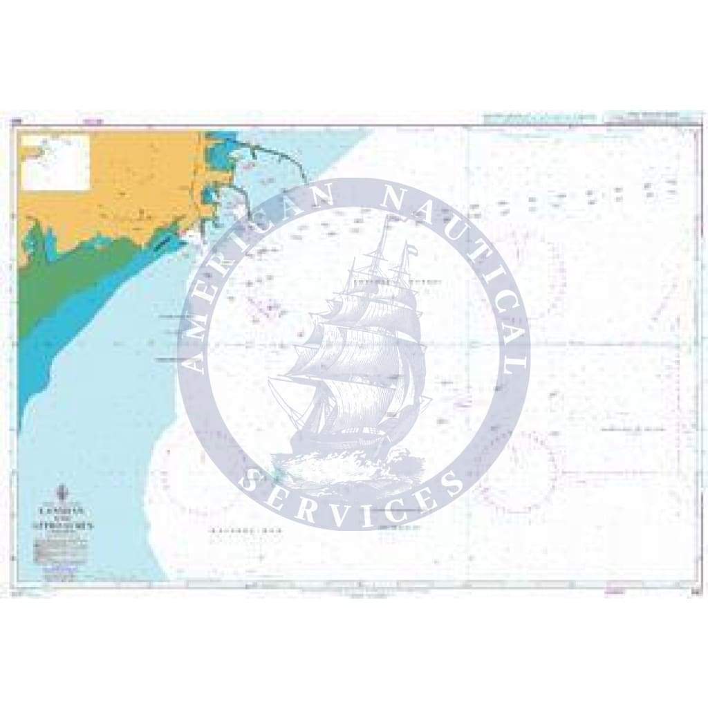 British Admiralty Nautical Chart 880: China - Huang Hai, Lanshan and Approaches