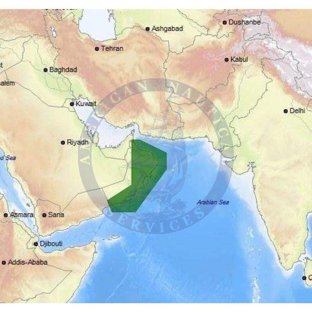 C-Map 4D Chart ME-D011: Oman
