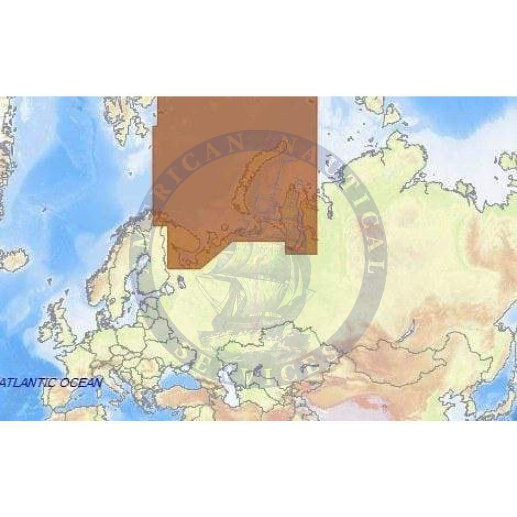 C-Map 4D Chart RS-D202: Russian Federation North West