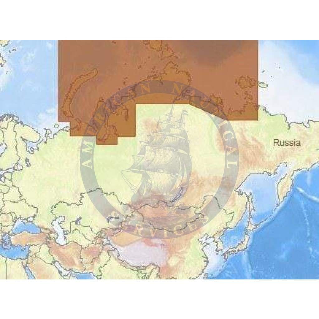 C-Map 4D Chart RS-D203: Russian Federation North Central