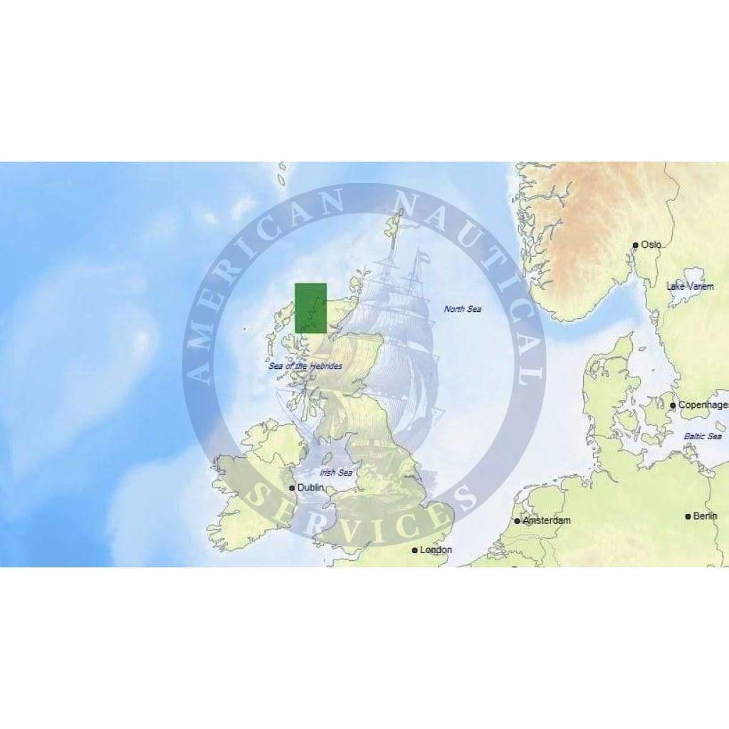 C-Map Max Chart EW-M044: Scotland North: West Coast