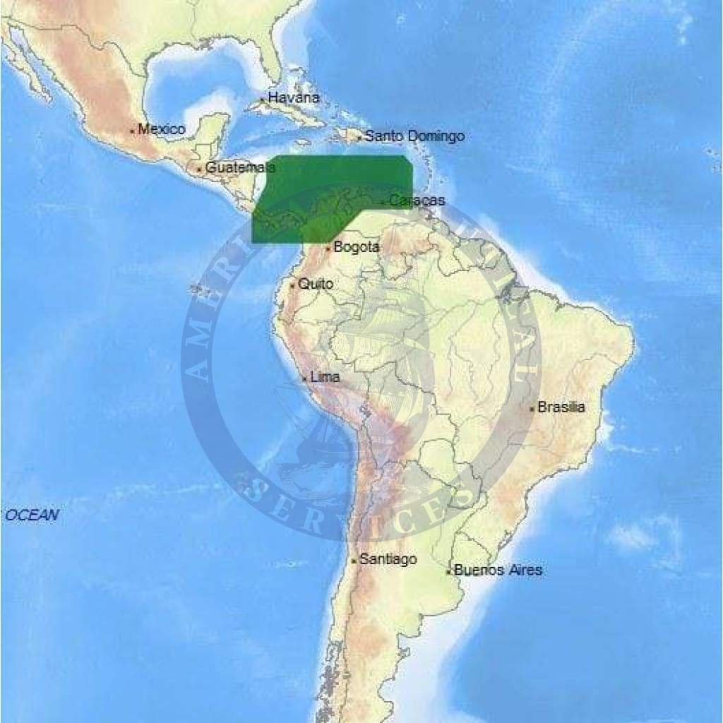 C-Map Max Chart SA-M903: Panama To Isla De Margarita