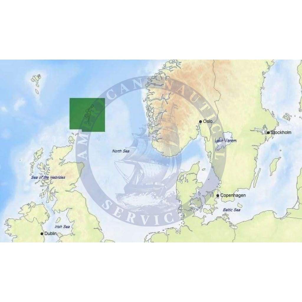 C-Map Max-N+ Chart EW-Y041: Shetland Islands