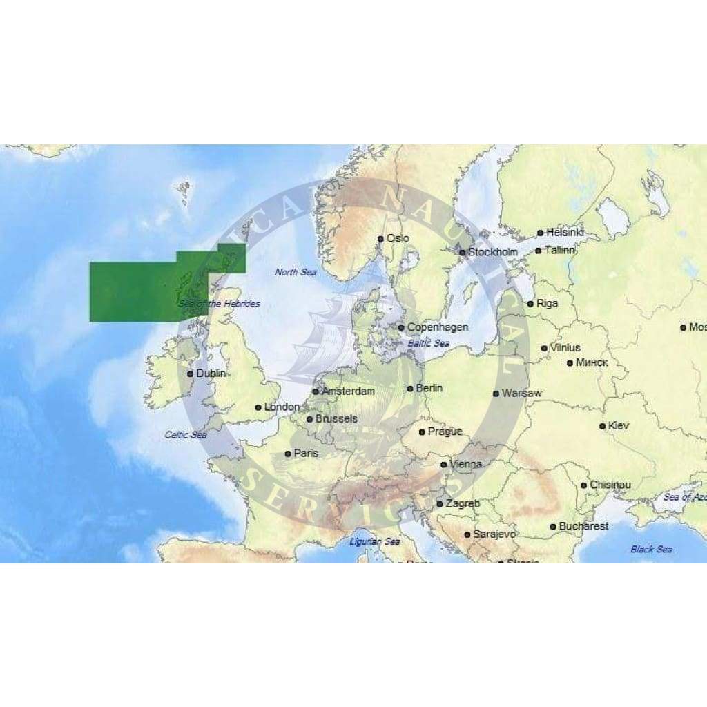 C-Map Max-N+ Chart EW-Y324: Western Isles To Fair Isle