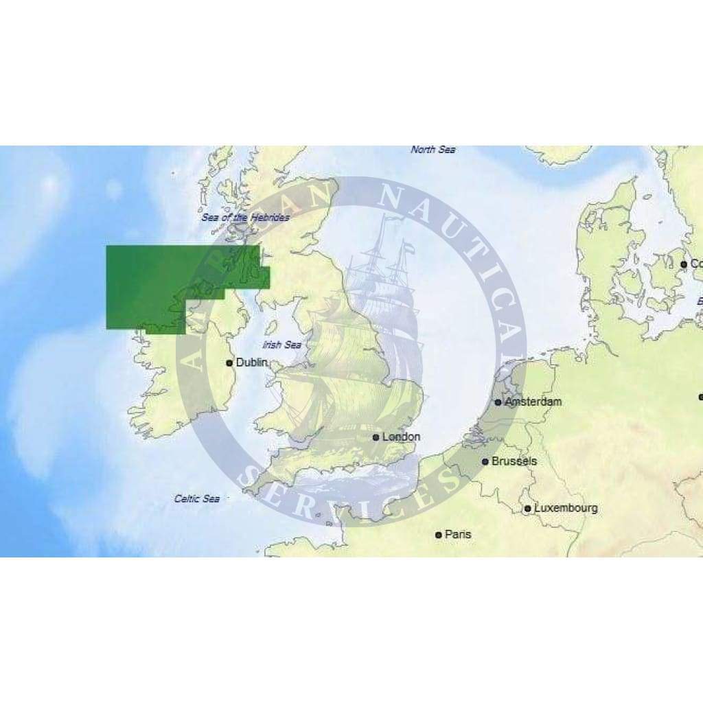 C-Map Max-N+ Chart EW-Y330: Donegal Bay To Rathlin Island