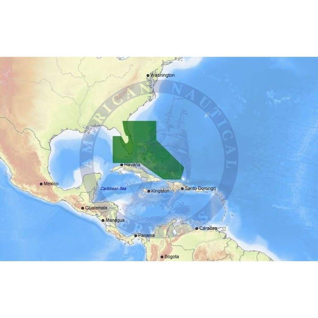 C-Map Max-N+ Chart NA-Y943: Florida And The Bahamas