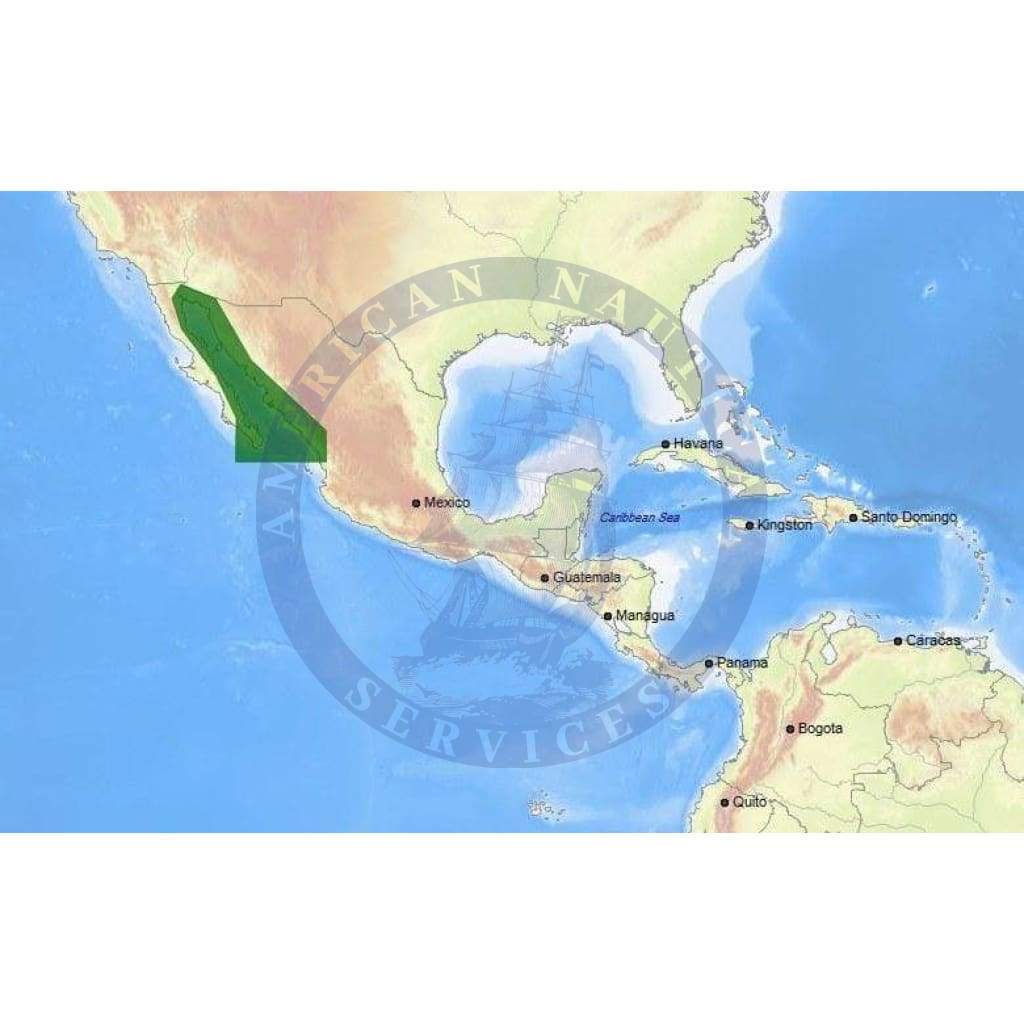 C-Map Max-N+ Chart NA-Y950: Gulf Of California, Mexico