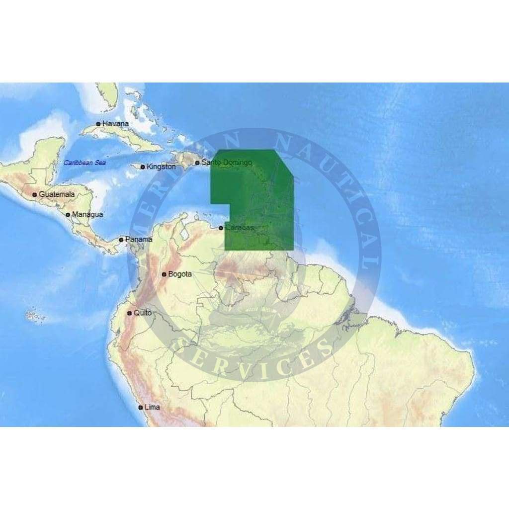 C-Map Max-N+ Chart NA-Y964: Puerto Rico To Rio Orinoco
