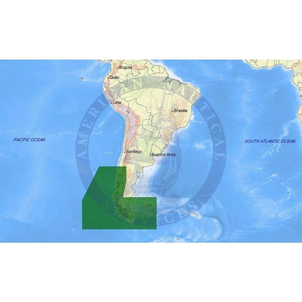 C-Map Max-N+ Chart SA-Y908: Cape Horn To Rio Valdivia