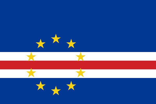 Cape Verde Country Flag