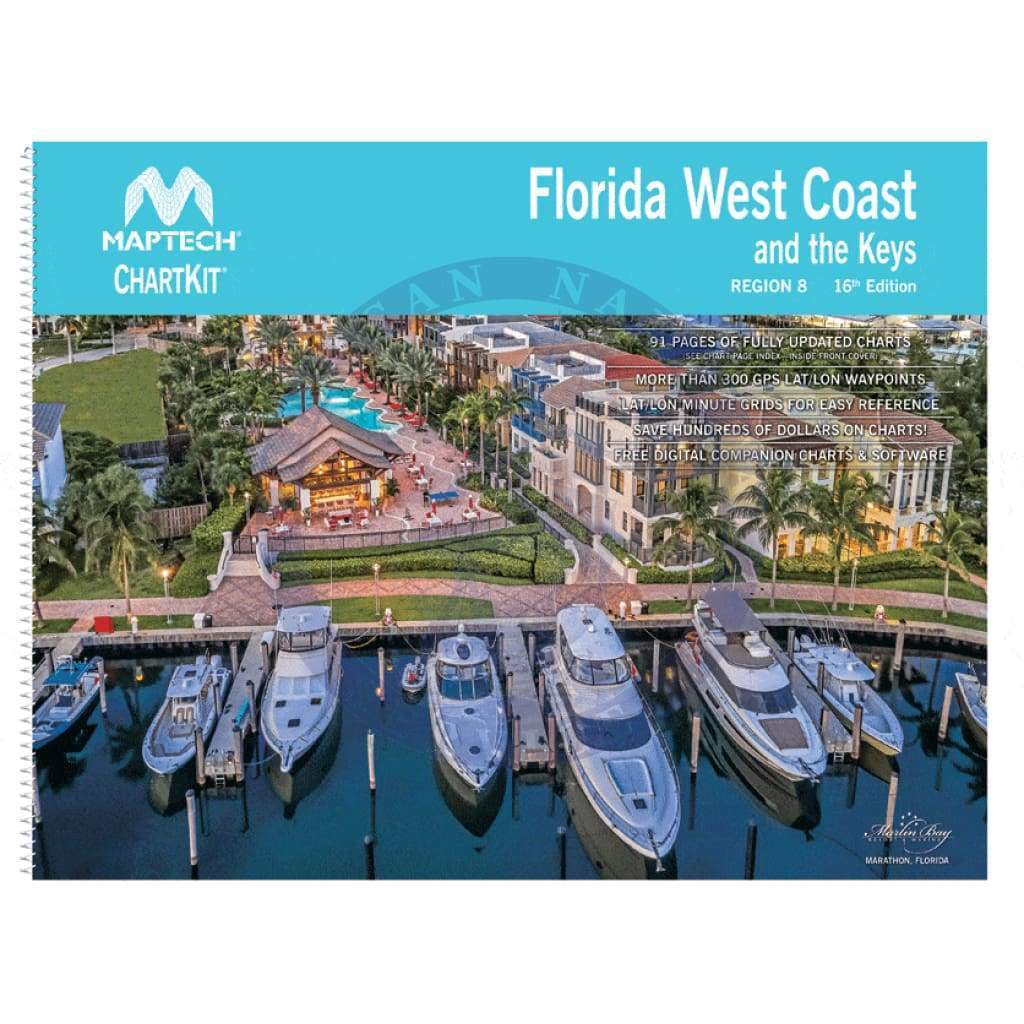 ChartKit Region 8: Florida West Coast and the Keys, 16th Edition