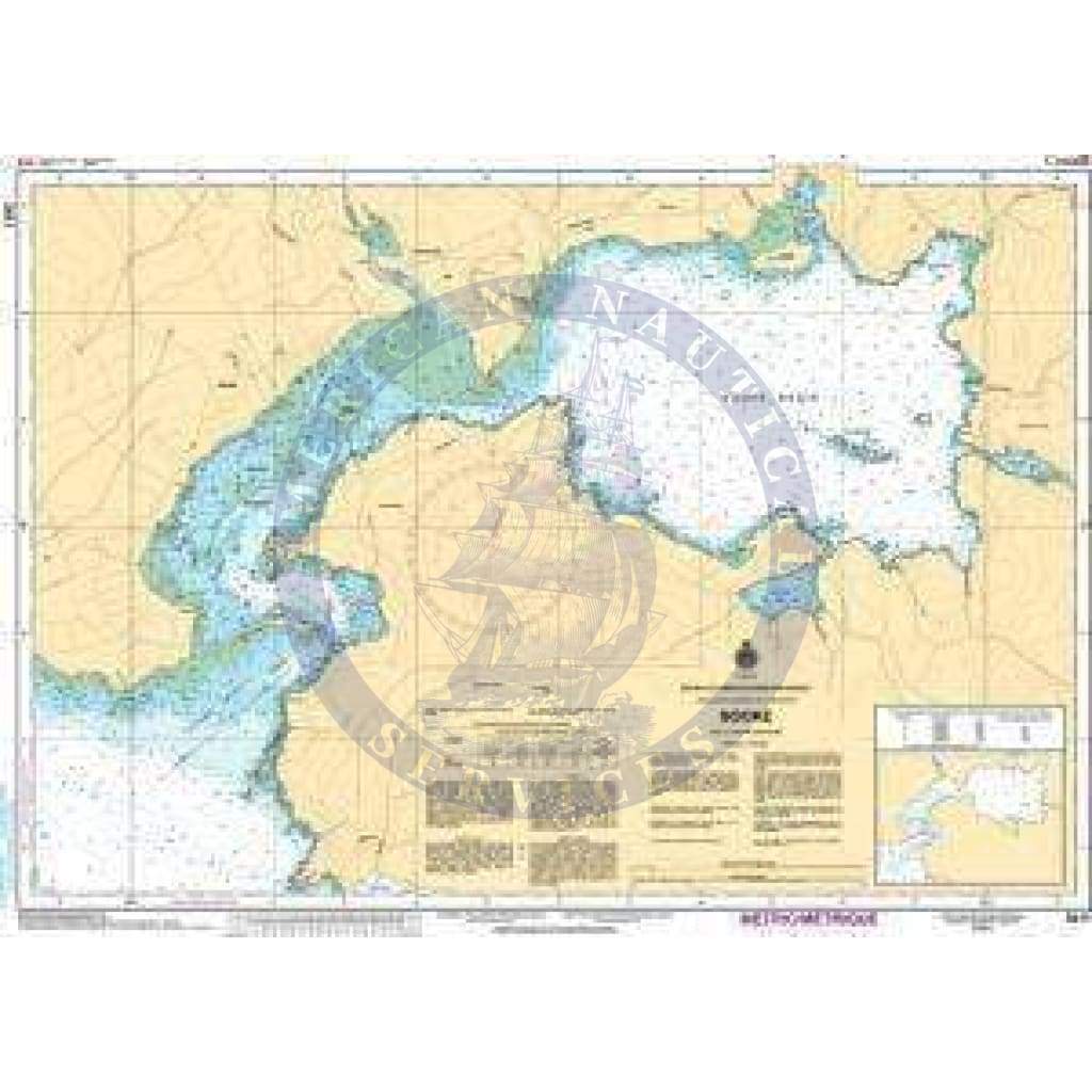 CHS Nautical Chart 3411: Sooke
