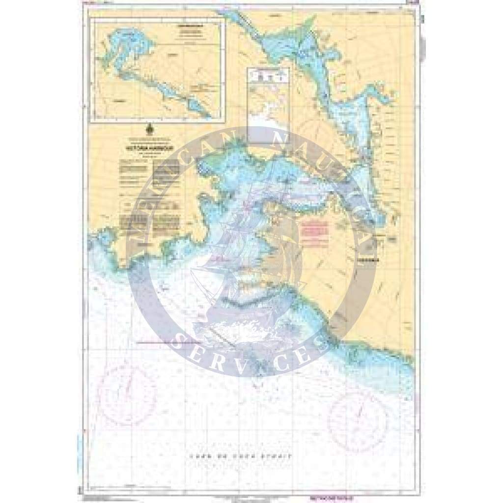CHS Nautical Chart 3412: Victoria Harbour