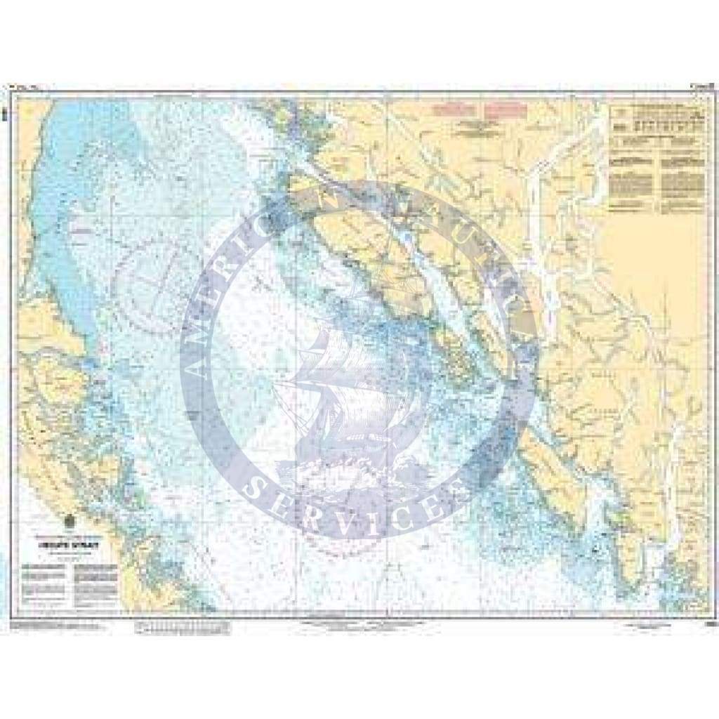 CHS Nautical Chart 3902: Hecate Strait